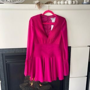 PINK FUSIA PURPLE DRESS SIZE SMALL/2